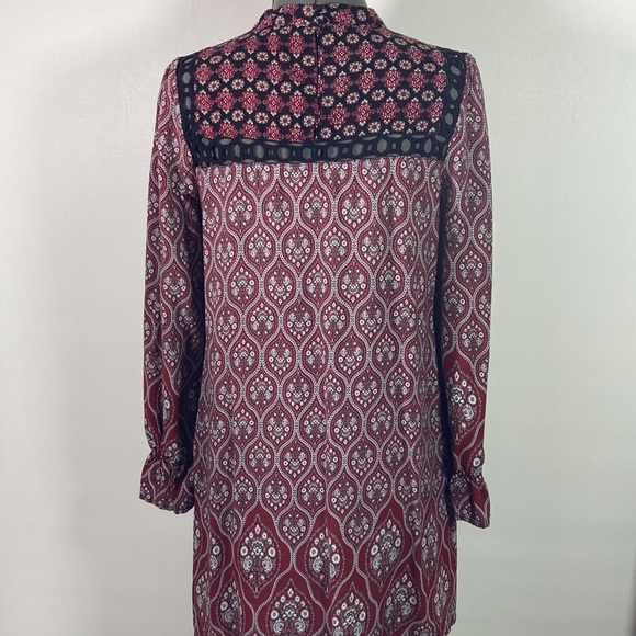 Umgee Pull Over Long Elastic Sleeve Tunic/Top Size M - Picture 6 of 9